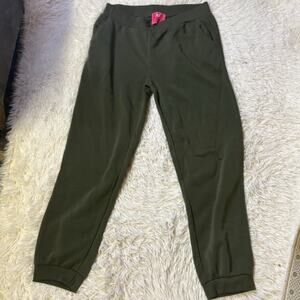 AQ women’s army green sweatpants XL